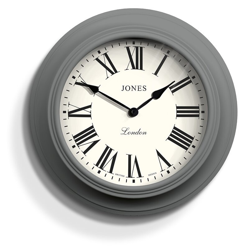 Jones Clocks Jones 40.5cm Wall Clock & Reviews Wayfair.co.uk